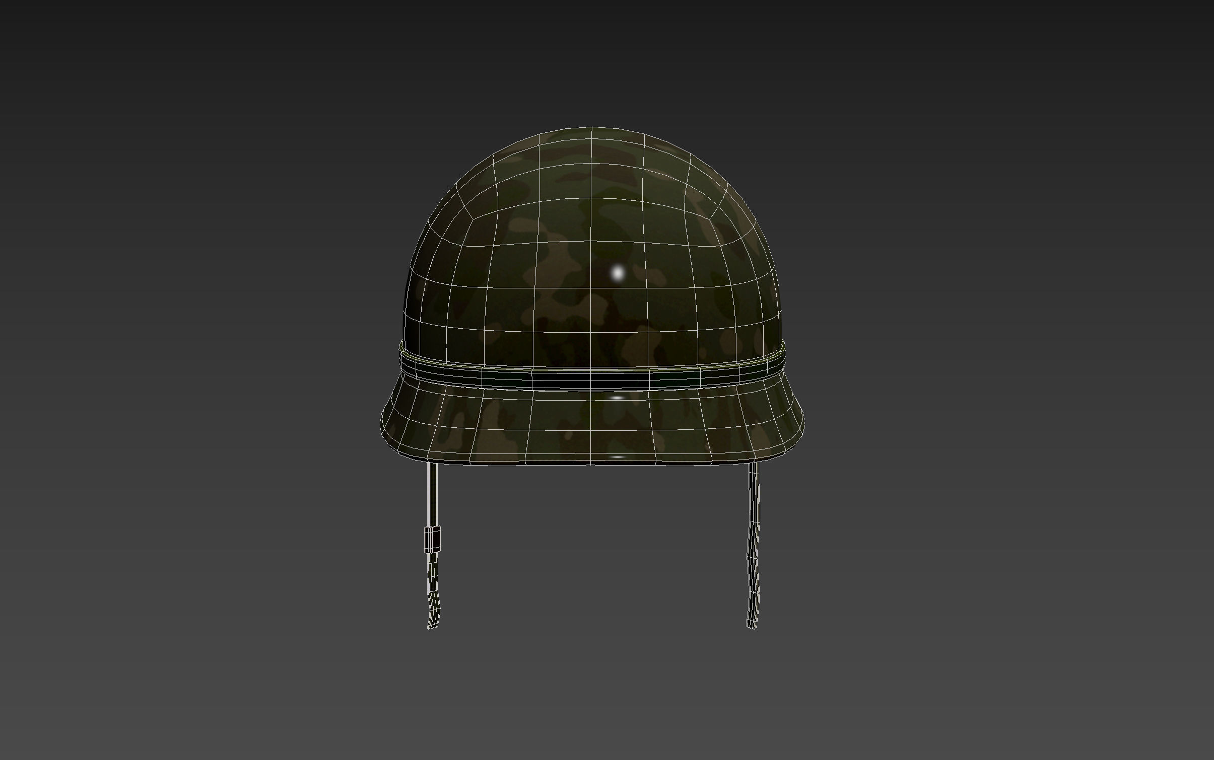 Army Helmet 3D model_17