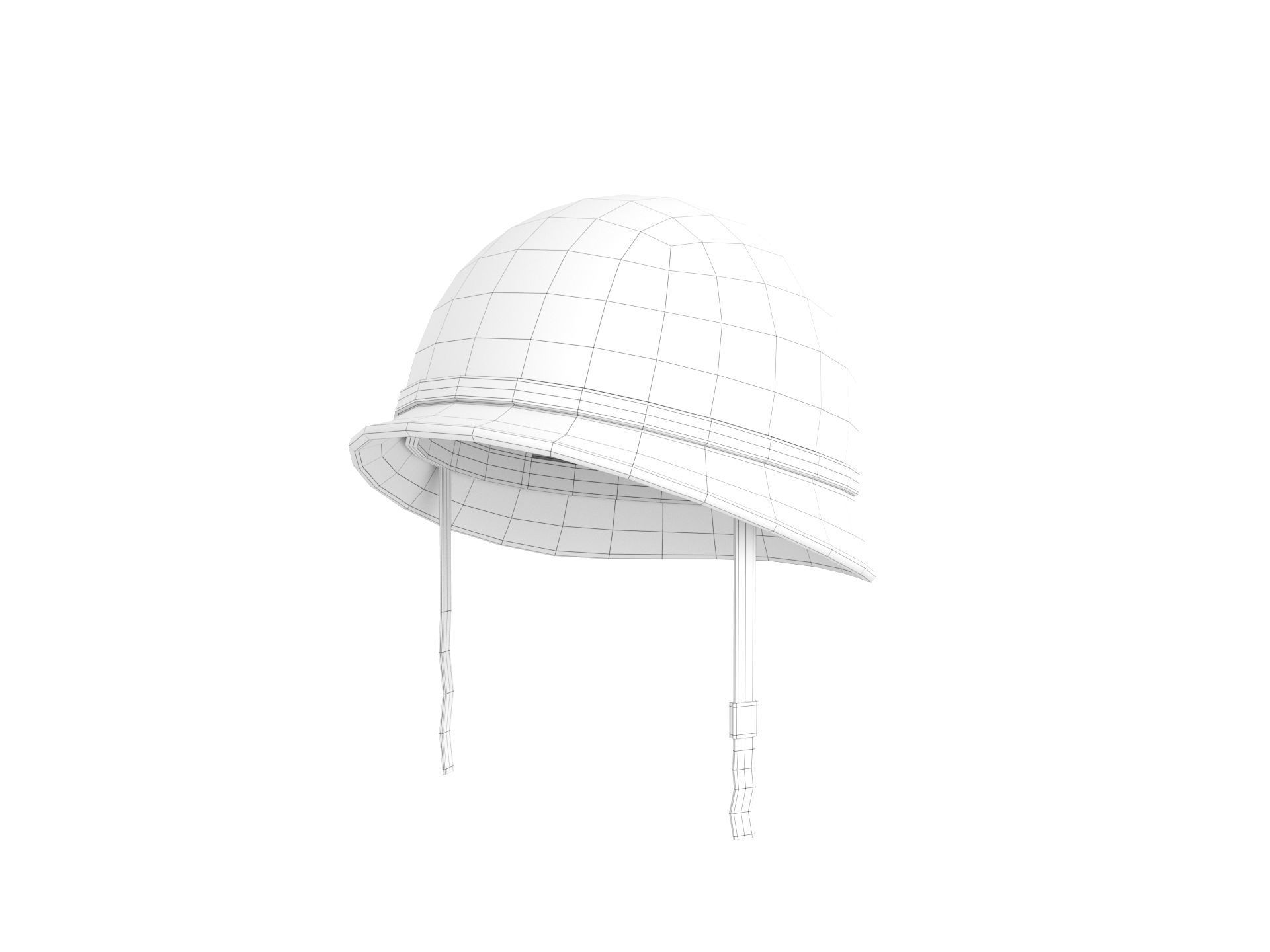 Army Helmet 3D model_23