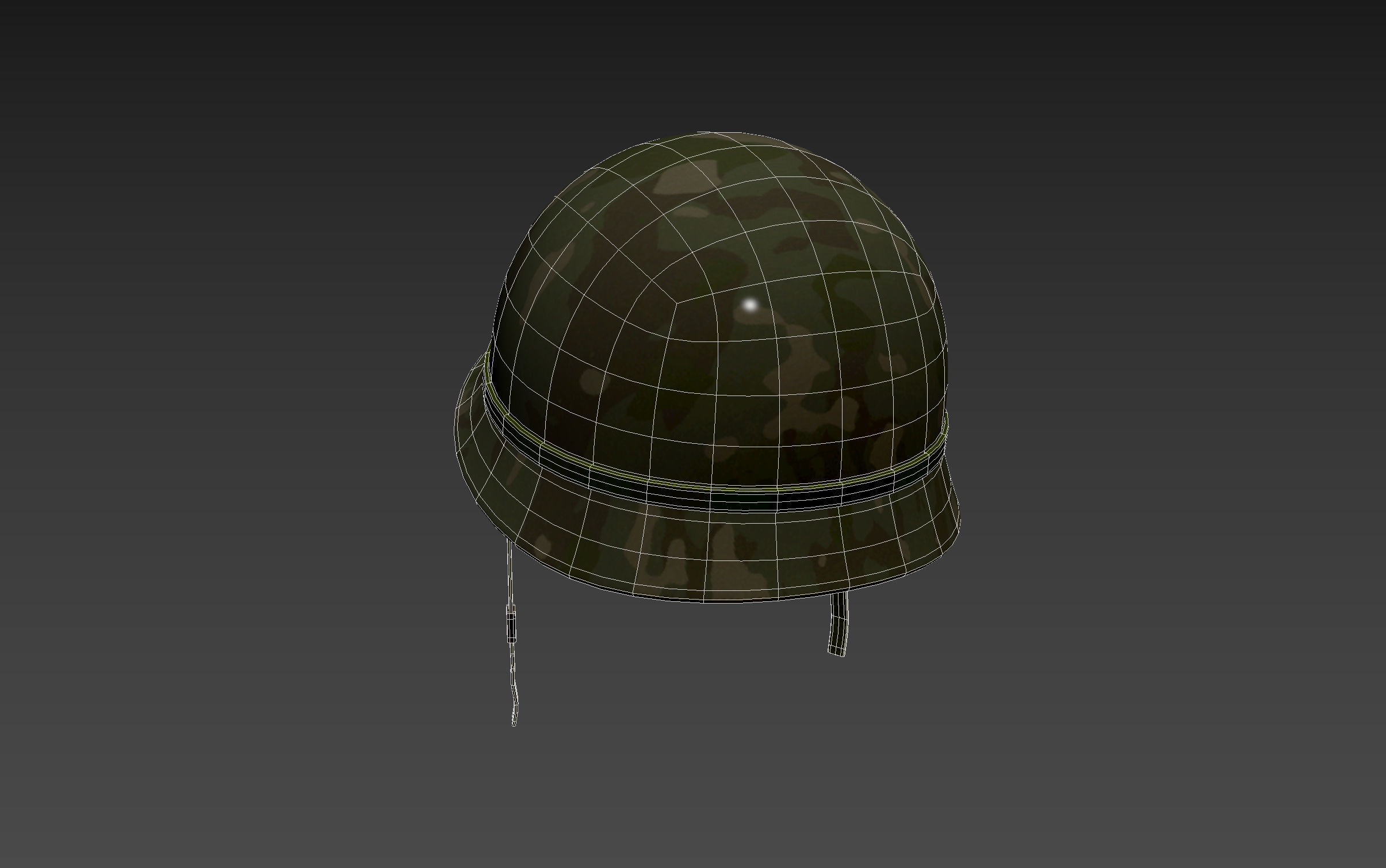Army Helmet 3D model_18