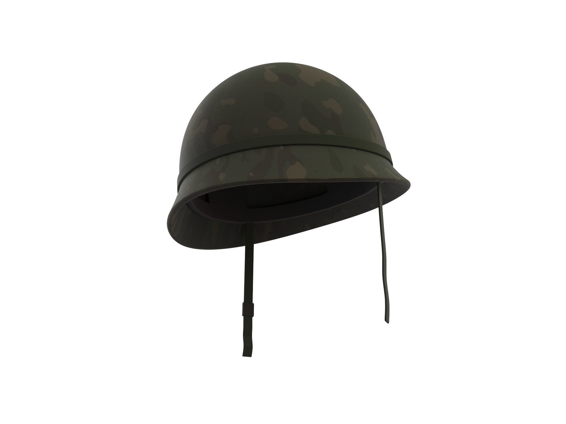 Army Helmet 3D model_4