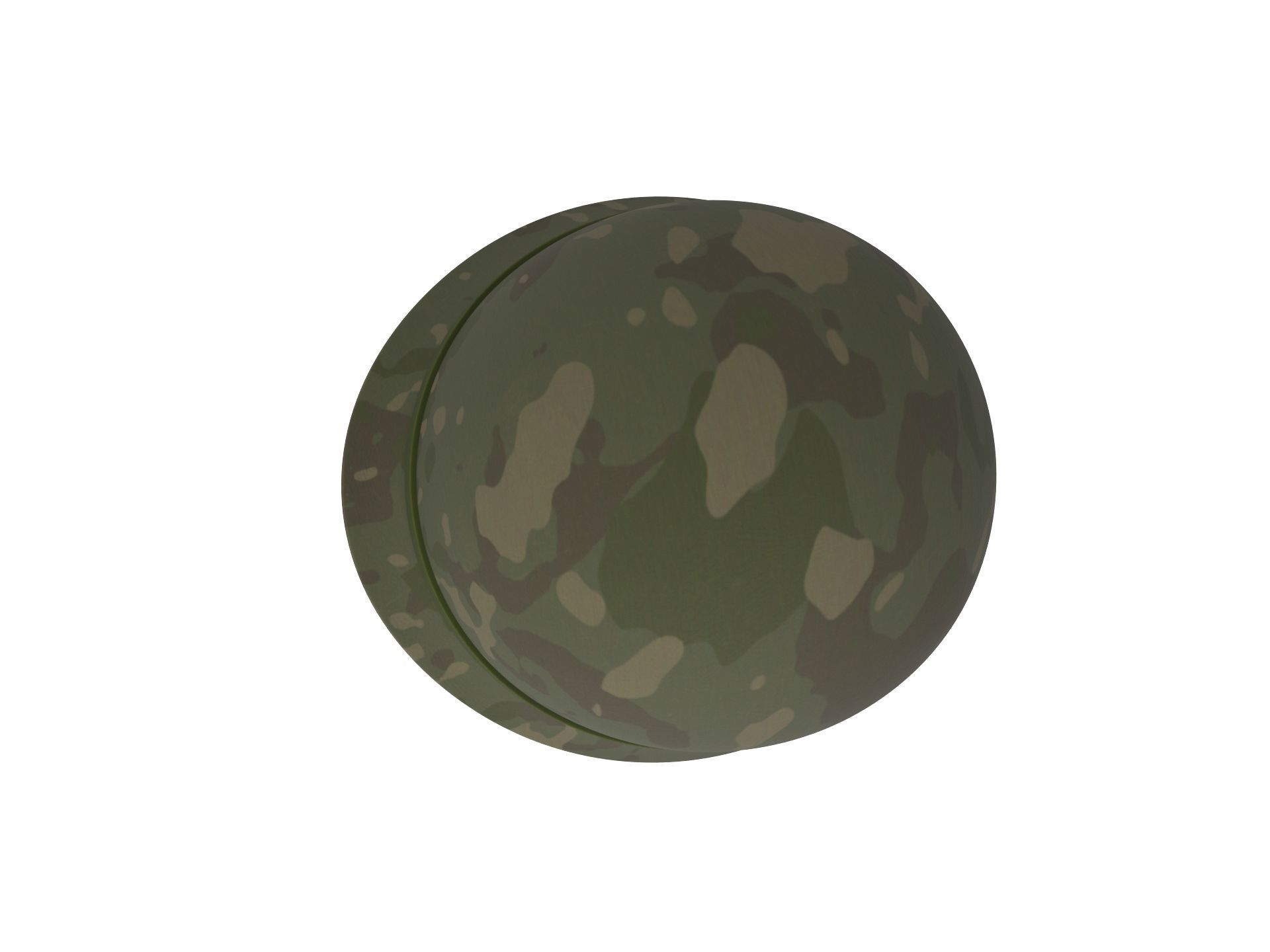 Army Helmet 3D model_9