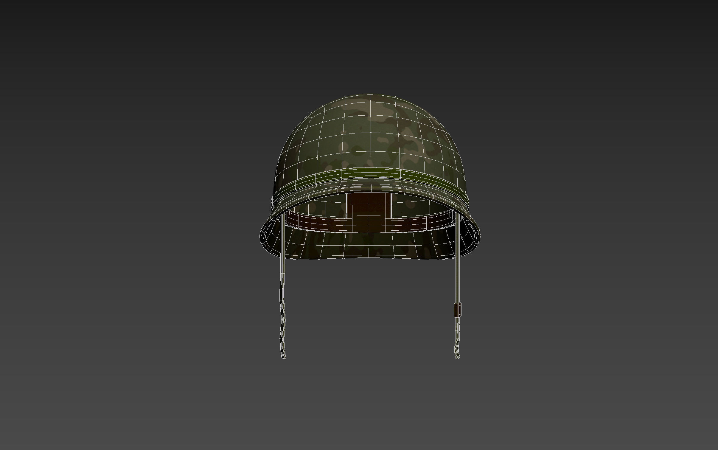 Army Helmet 3D model_13