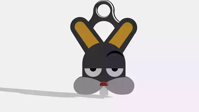 Bored Bunny Free 3D print model