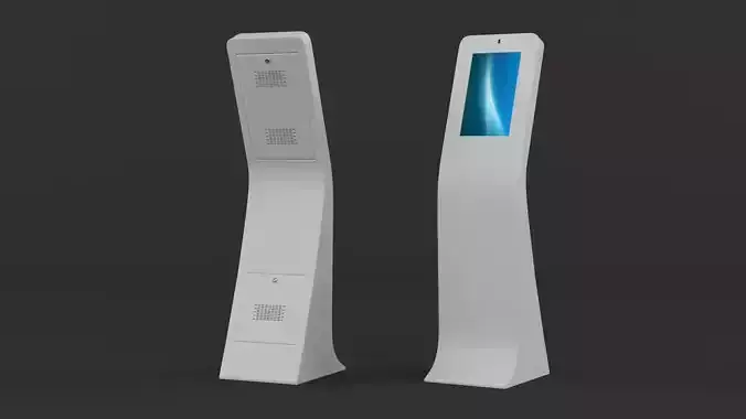Information Kiosk 3D model