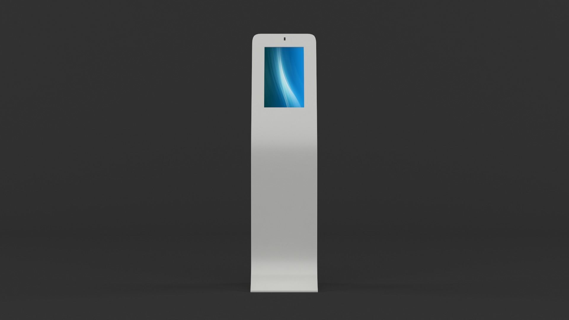 Information Kiosk 3D model_1