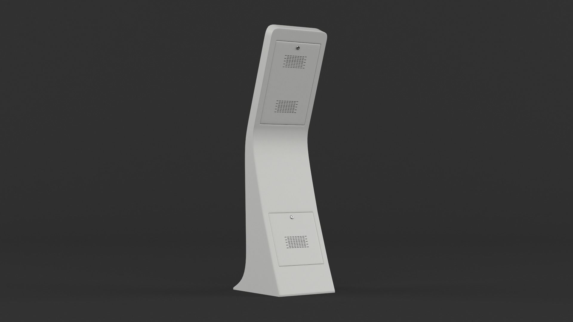 Information Kiosk 3D model_3