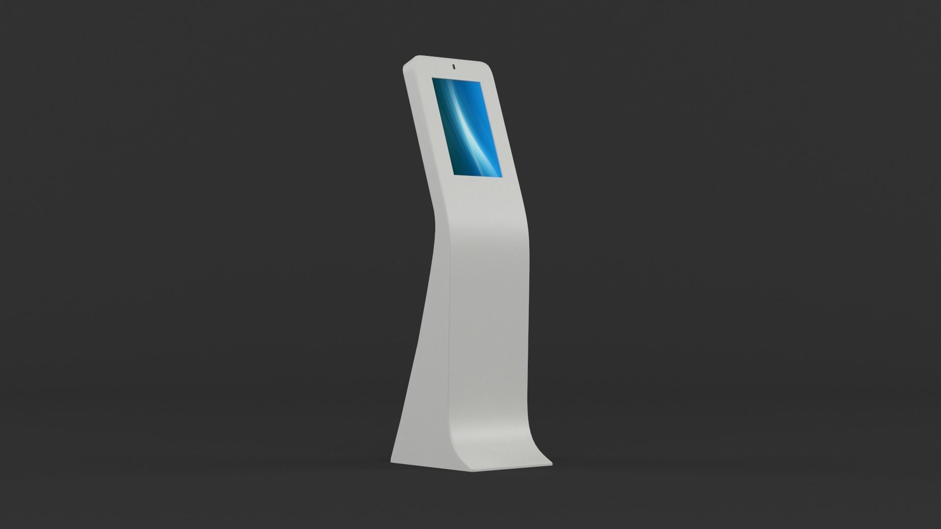 Information Kiosk 3D model_5