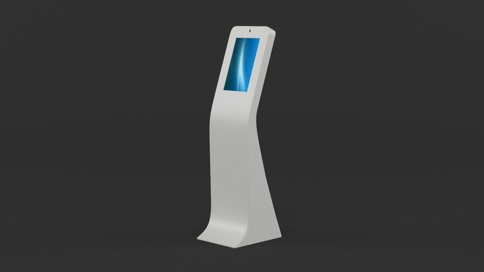 Information Kiosk 3D model_2