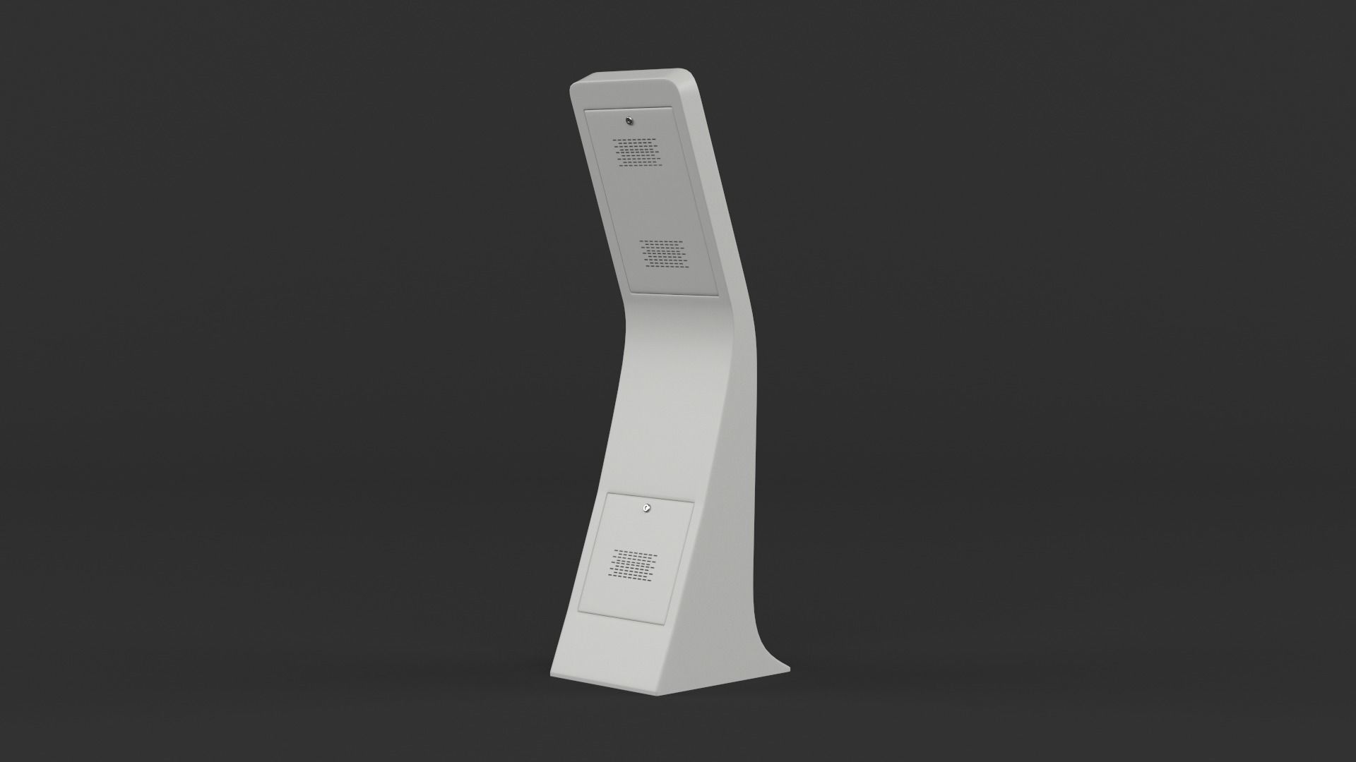 Information Kiosk 3D model_4