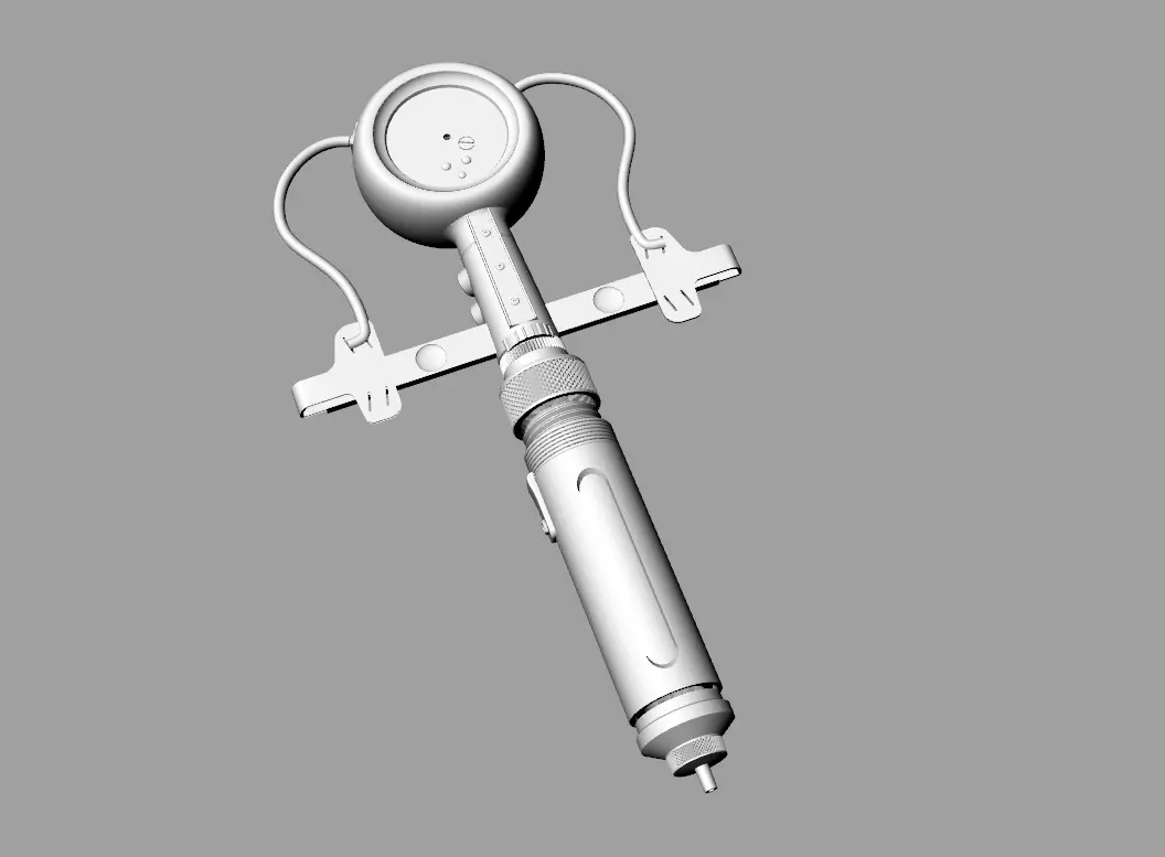 Fallout Stimpack Miniature prop Replica  3D print model_0