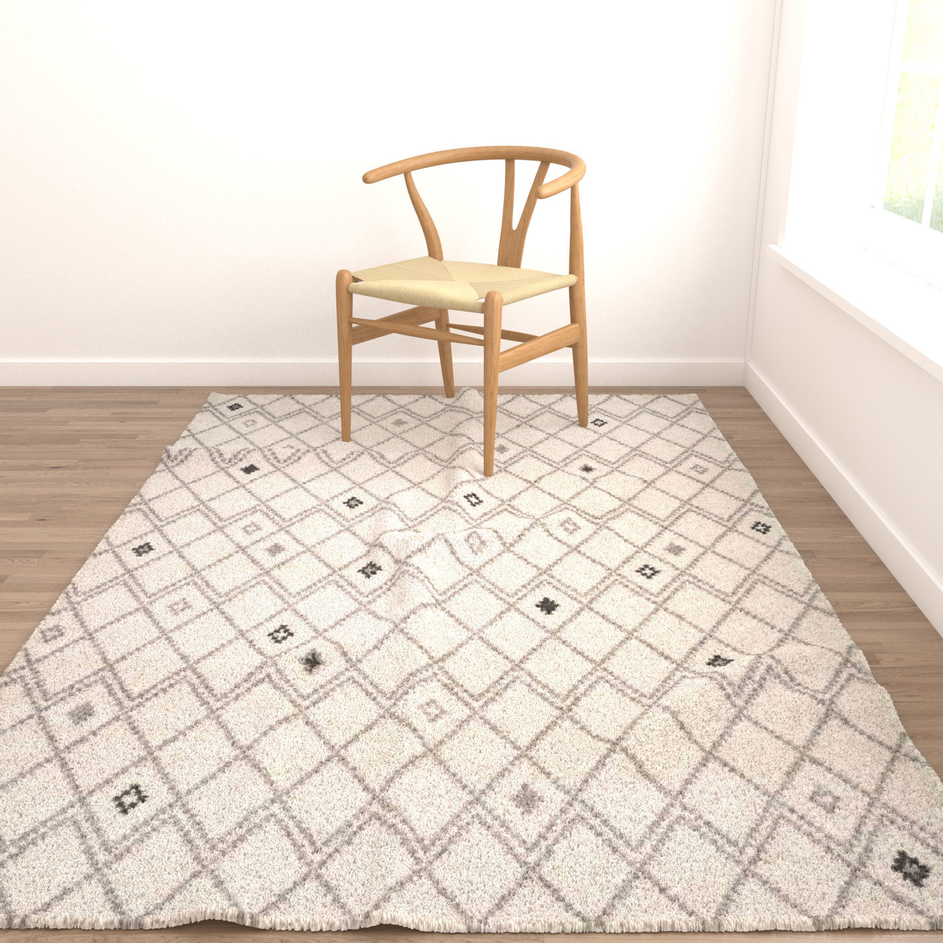 16 in 1 Rug Collection No 4 Low-poly 3D model_27