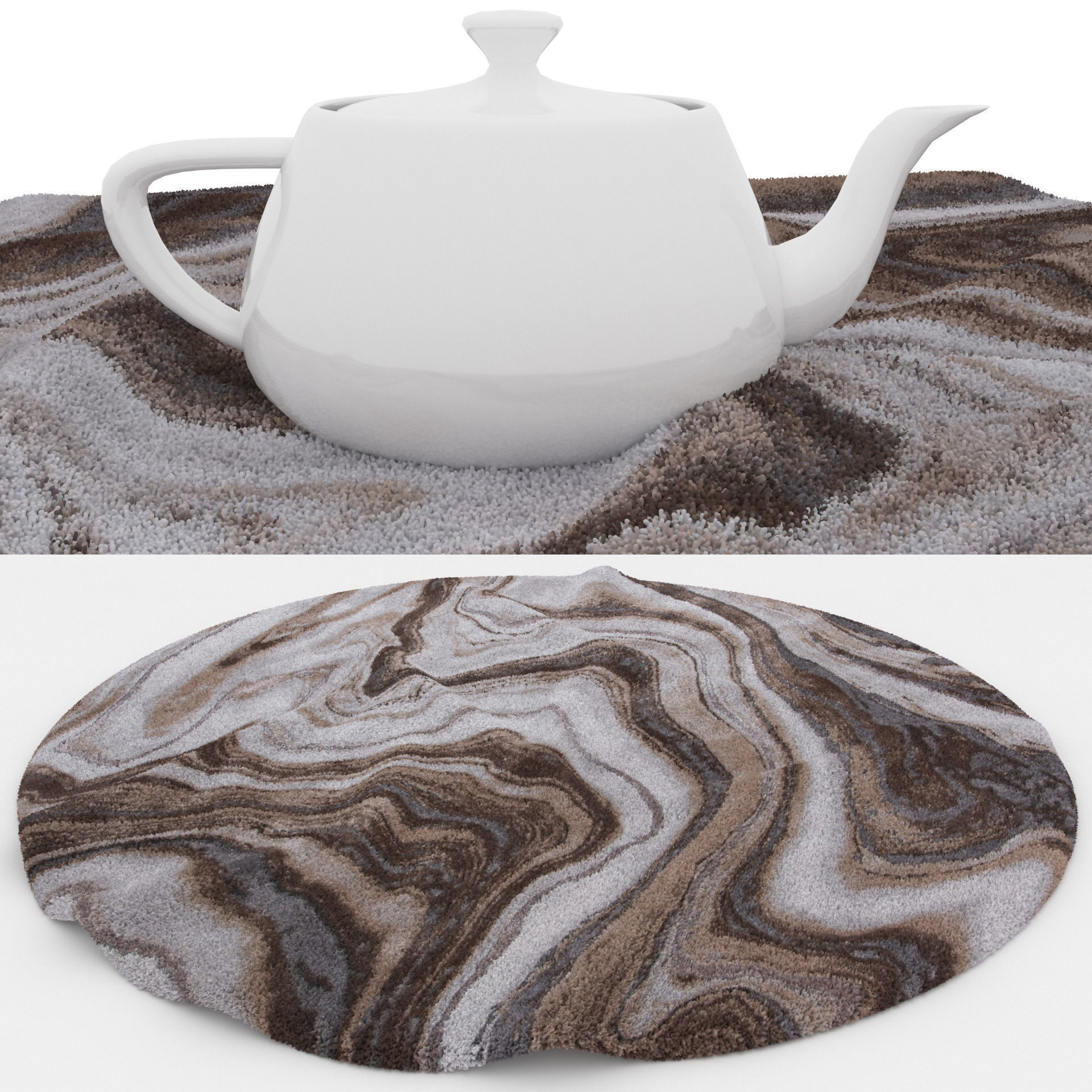 16 in 1 Rug Collection No 4 Low-poly 3D model_20