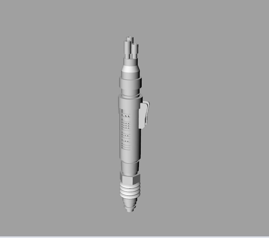 Doctor Who TARDIS tool sonic accessory pack prop replicas 3D Model Collection_19