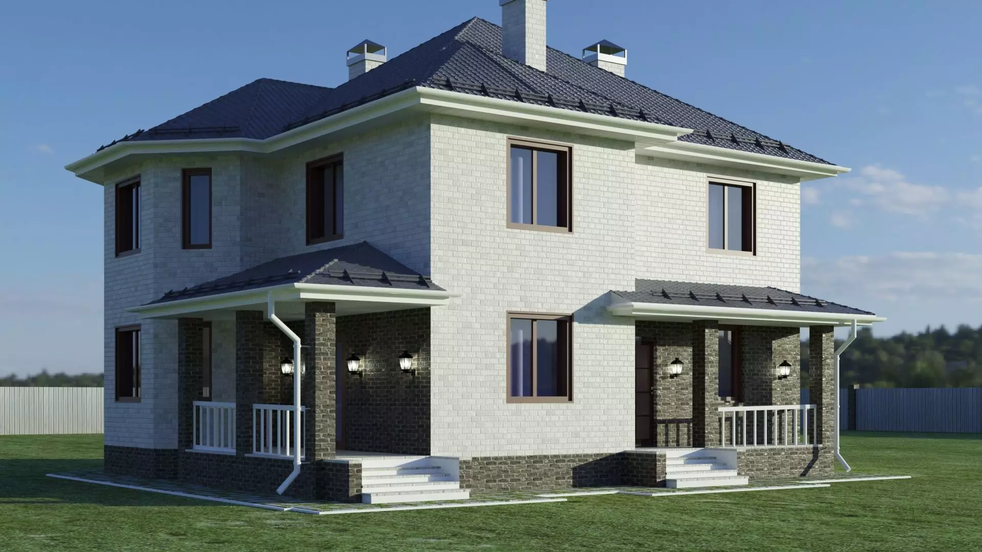 3d model of a cottage 3D model