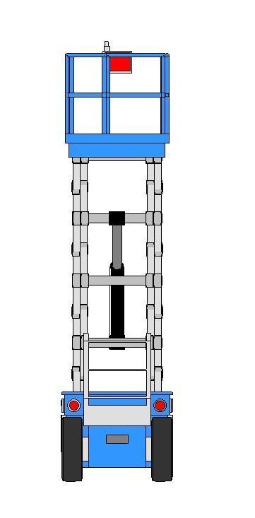 MS-08-PARAMETRIC SCISSOR LIFT PLATFORM 3D MODEL REVIT FAMILY 3D model_16