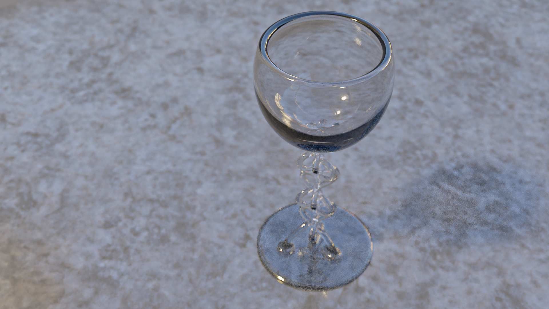 designed glass 3D model_16
