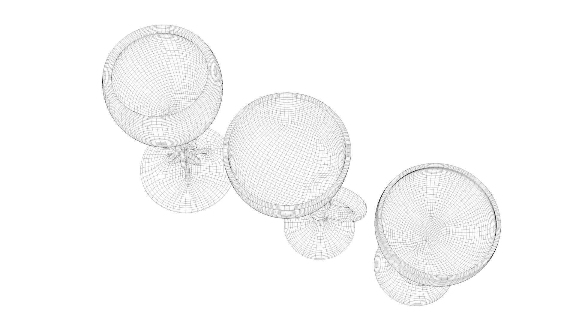 designed glass 3D model_22