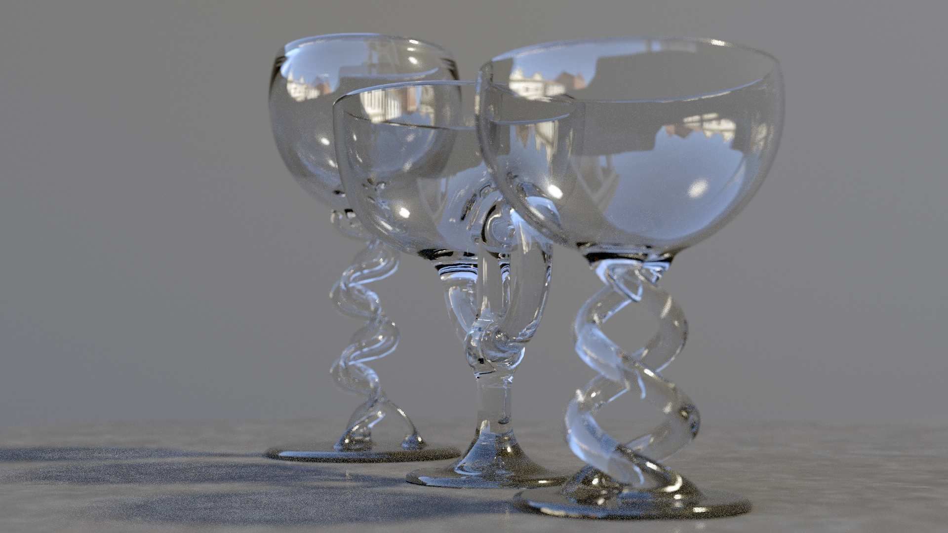 designed glass 3D model_5