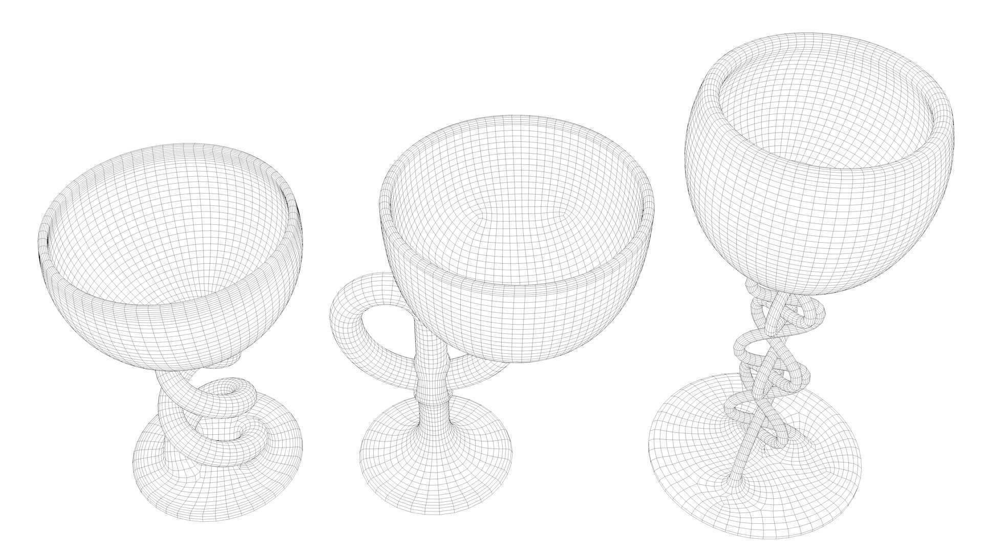 designed glass 3D model_21