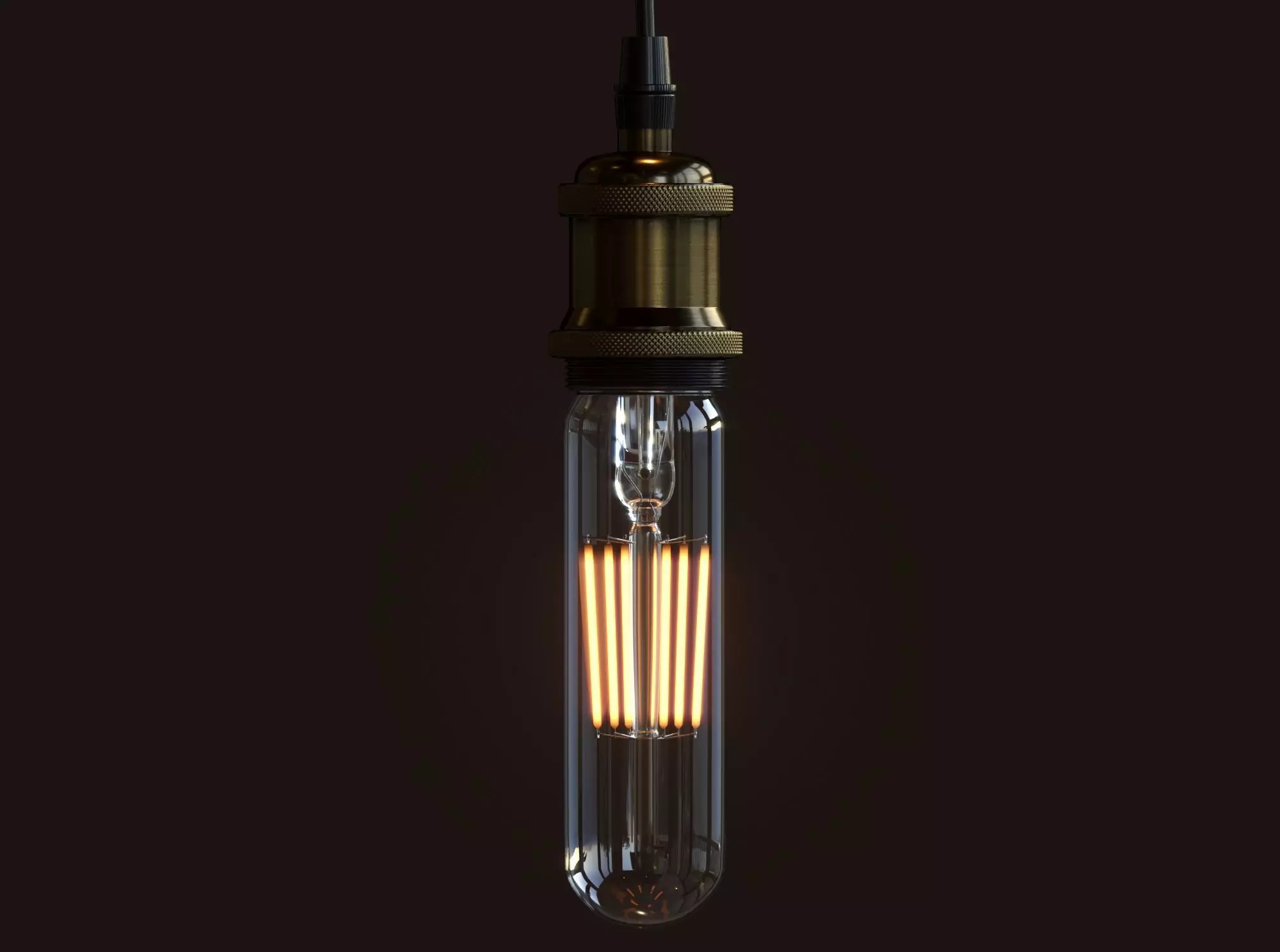 Pendant Light Bulb 04 3D model_0