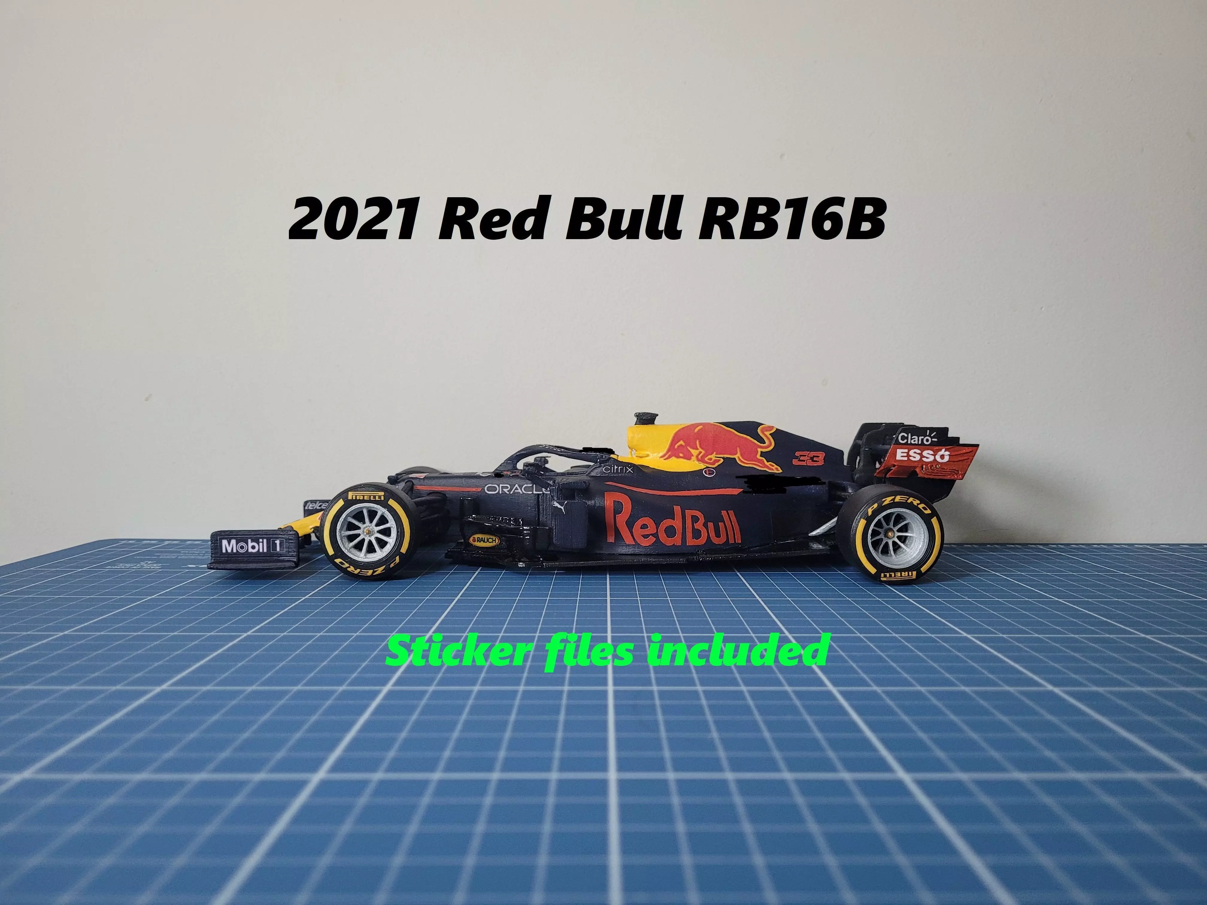3D PRINTABLE RB 2021 F1 CAR 3D print model