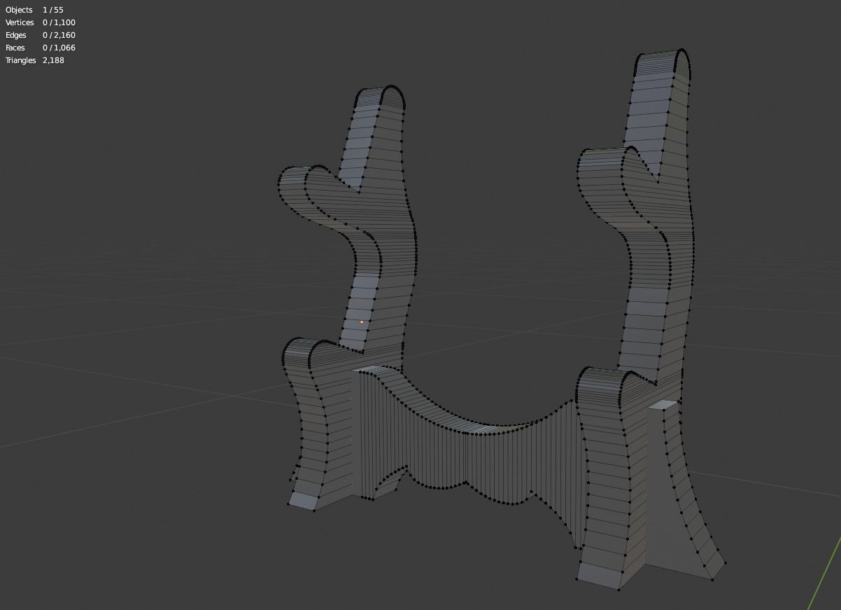 Bali-holder Balisong Knife Stand  Free 3D print model_7