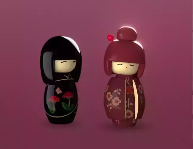 Kokeshi Dolls - Traditional Japanese Doll