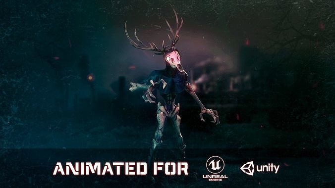 Goblin Low-poly 3D model