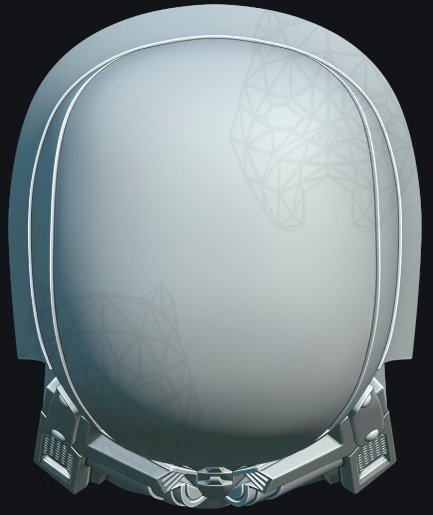 Ushar Helmet 3D print model_7