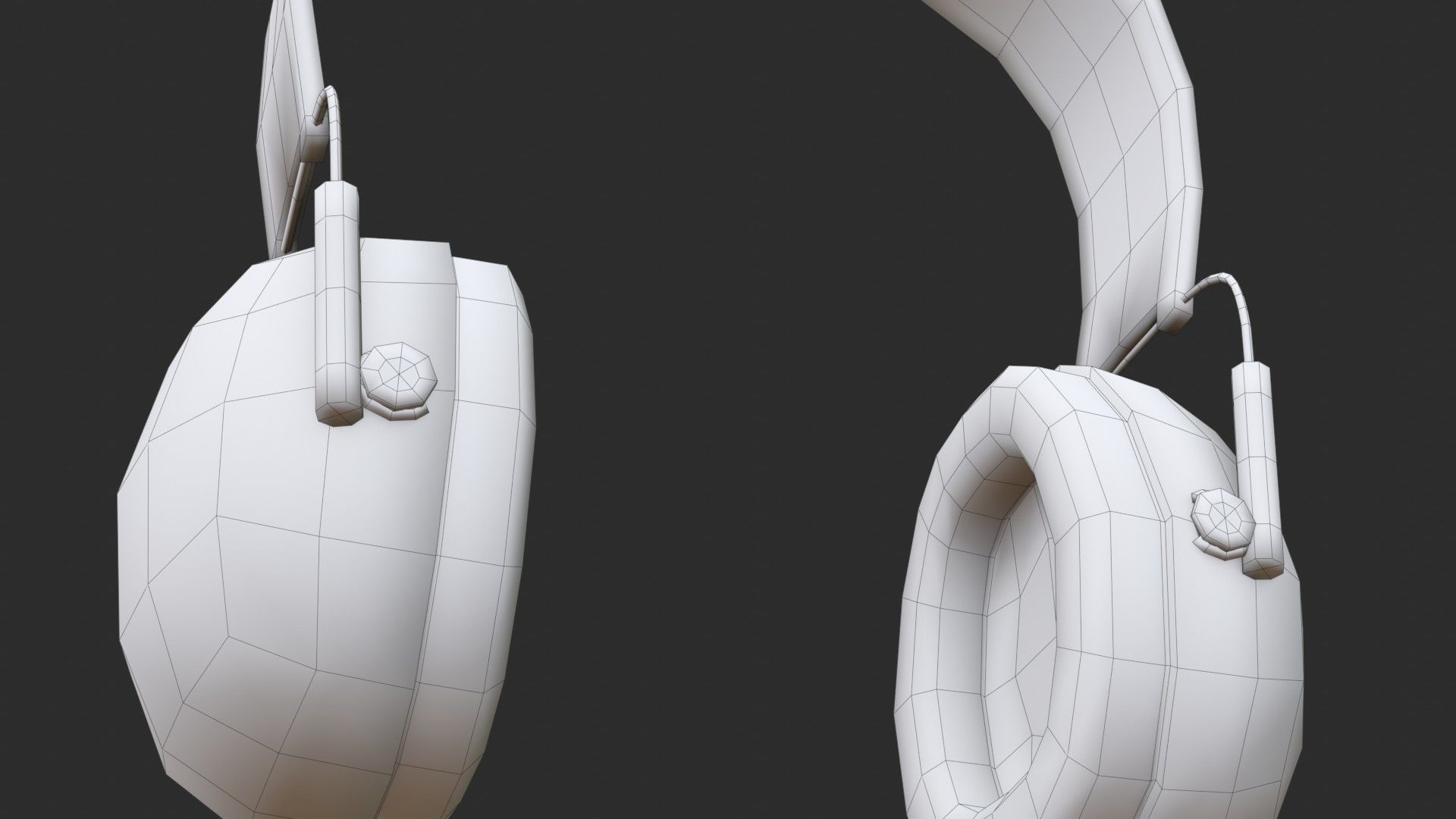 Hearing Protection - Earmuffs Low-poly 3D model_20