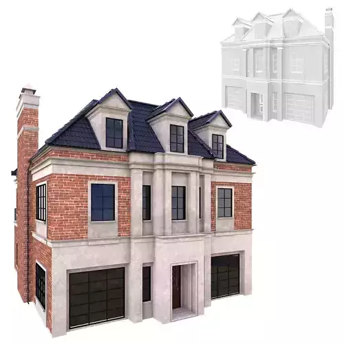 building 02 3D model