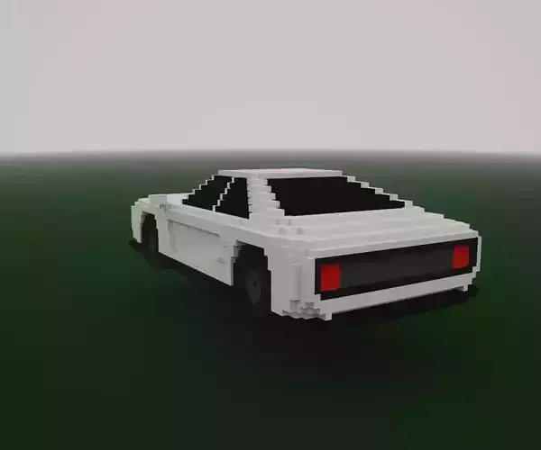 Voxel muscle car