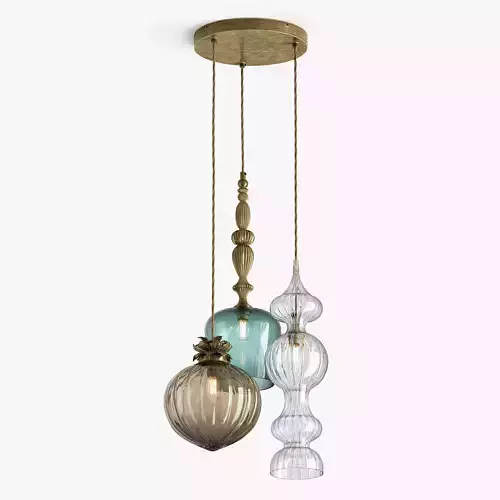 Rothschild Bickers Spindle Standing Flora clusters 3D model