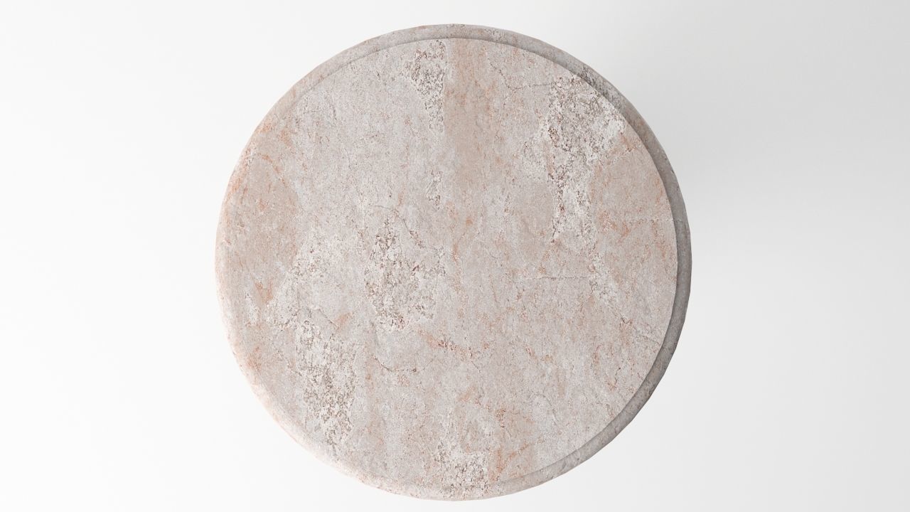 Antique Column 04 Low-poly 3D model_7