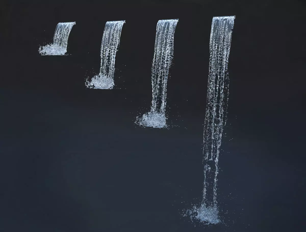 Fountain potoki 17 3D model