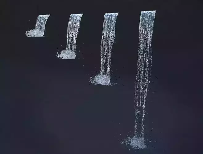 Fountain potoki 17 3D model