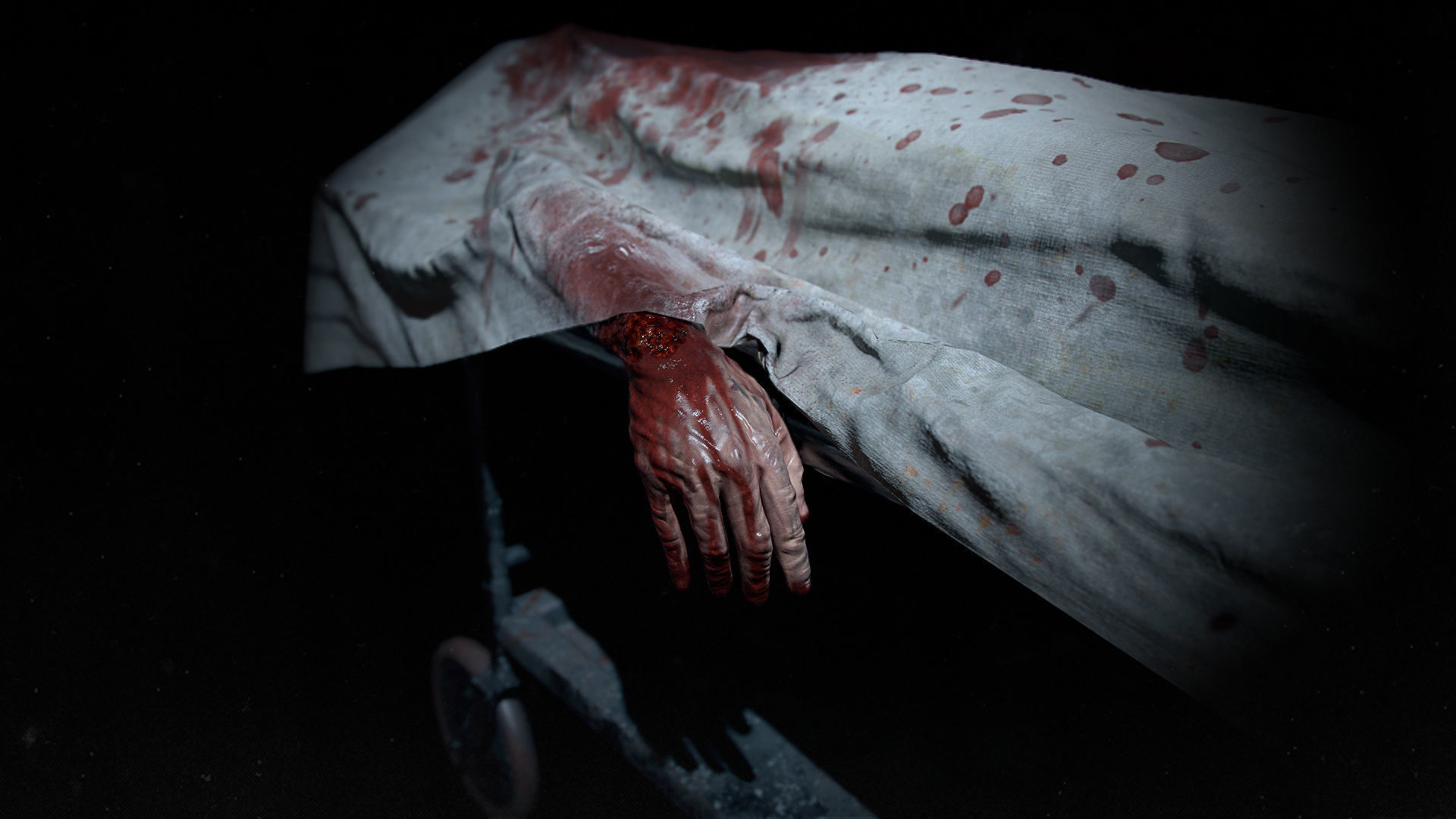 Corpses Bodybags set 1 UE4 Low-poly 3D model_8