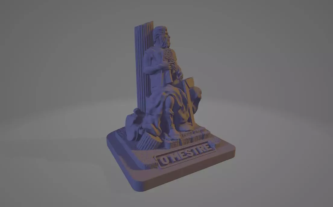 Mason Statue - Master 3D print model_0