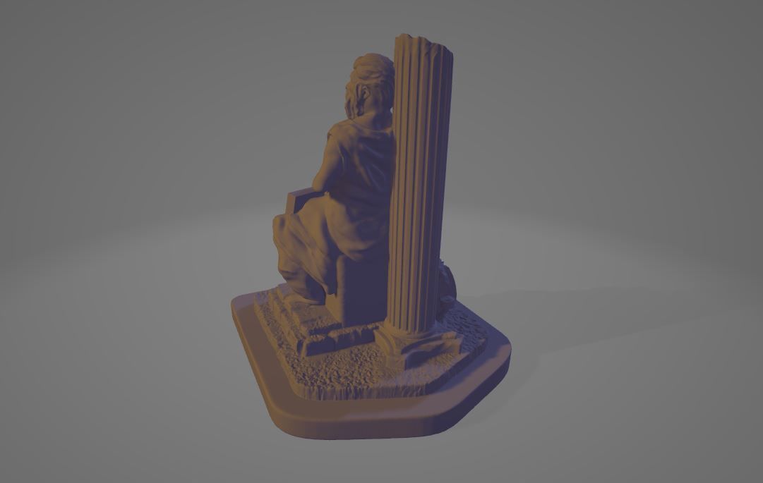 Mason Statue - Master 3D print model_2