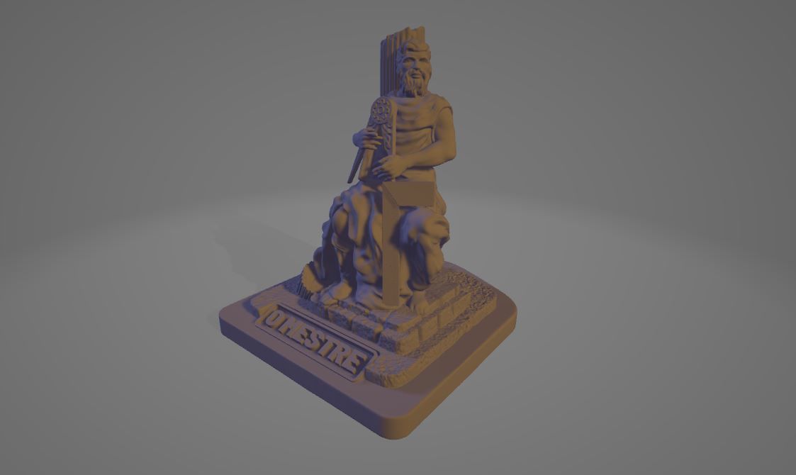 Mason Statue - Master 3D print model_1