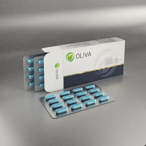 Realistic Medicine Pills Package 3D model 3D model