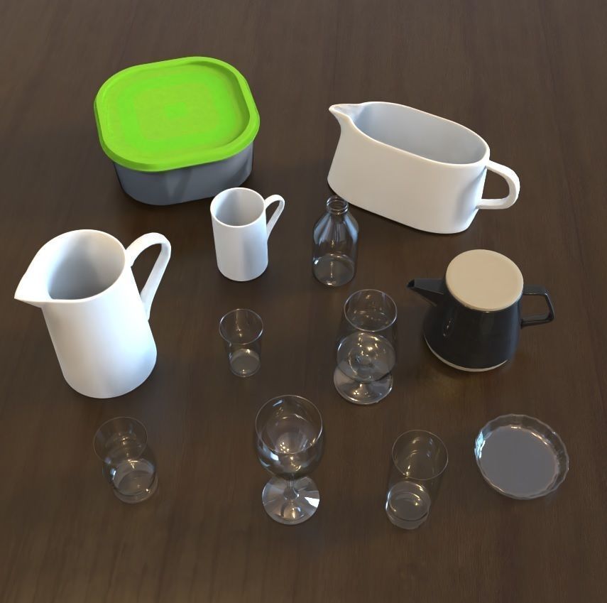 Kitchen 3D Model Mega Pack 3D Model Collection_11