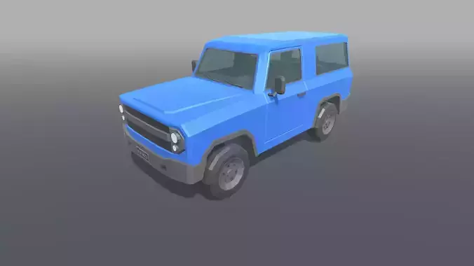 SUV Low Poly
