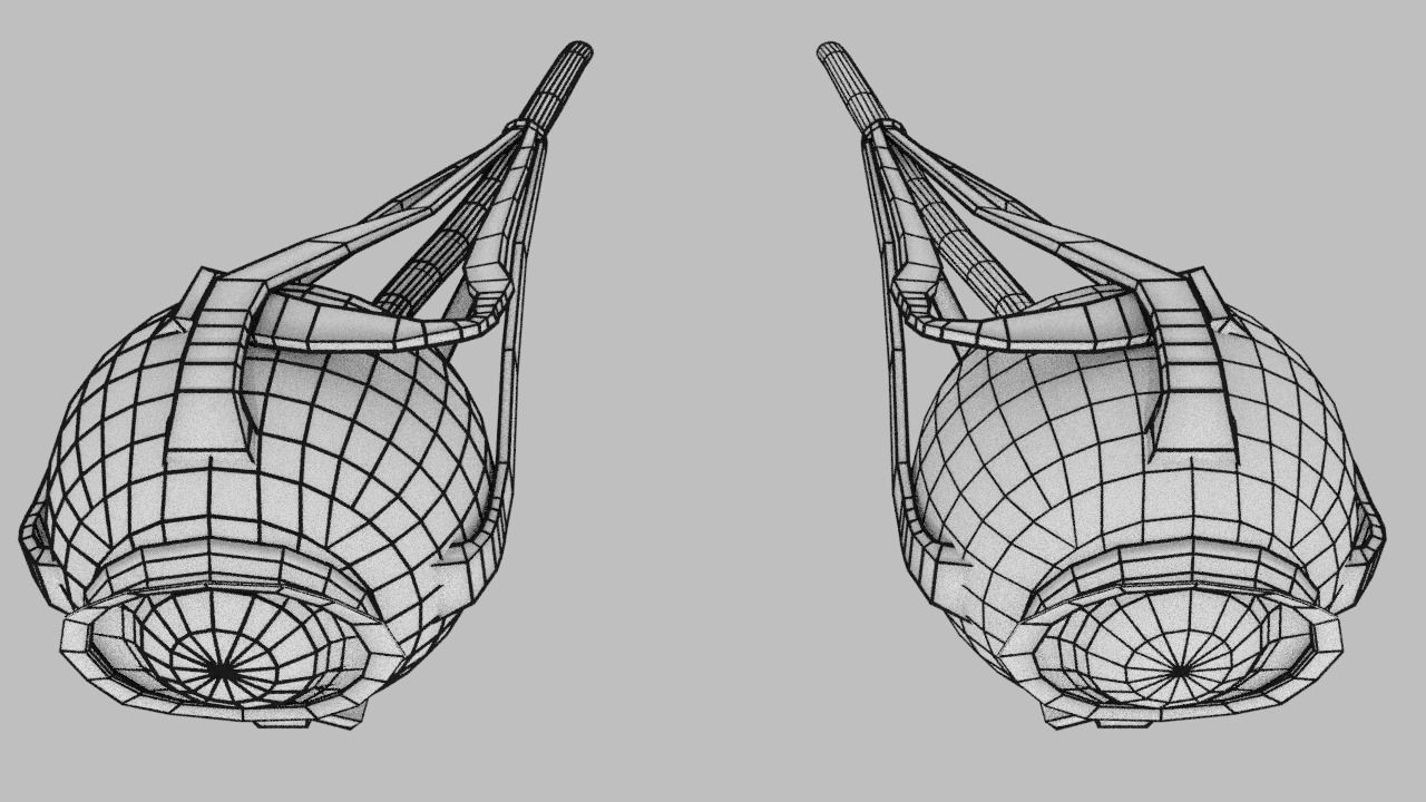 Blowout eye injury and fracture 3D model_51