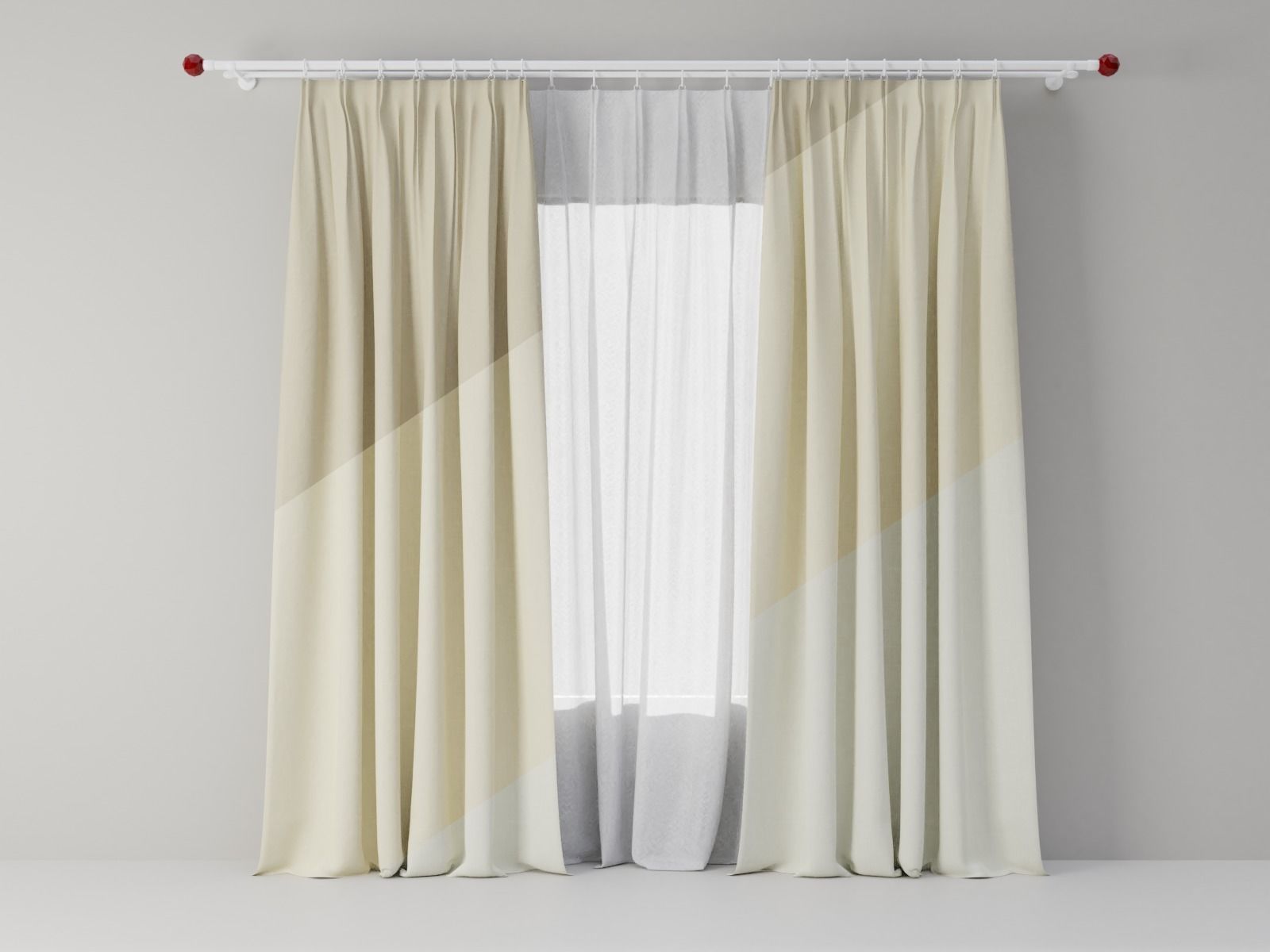 Curtains 03 collection 6 3D model_1