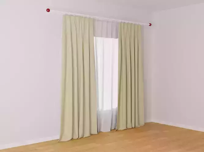 Curtains 03 collection 6 3D model Curtains 03 collection 6 3D model