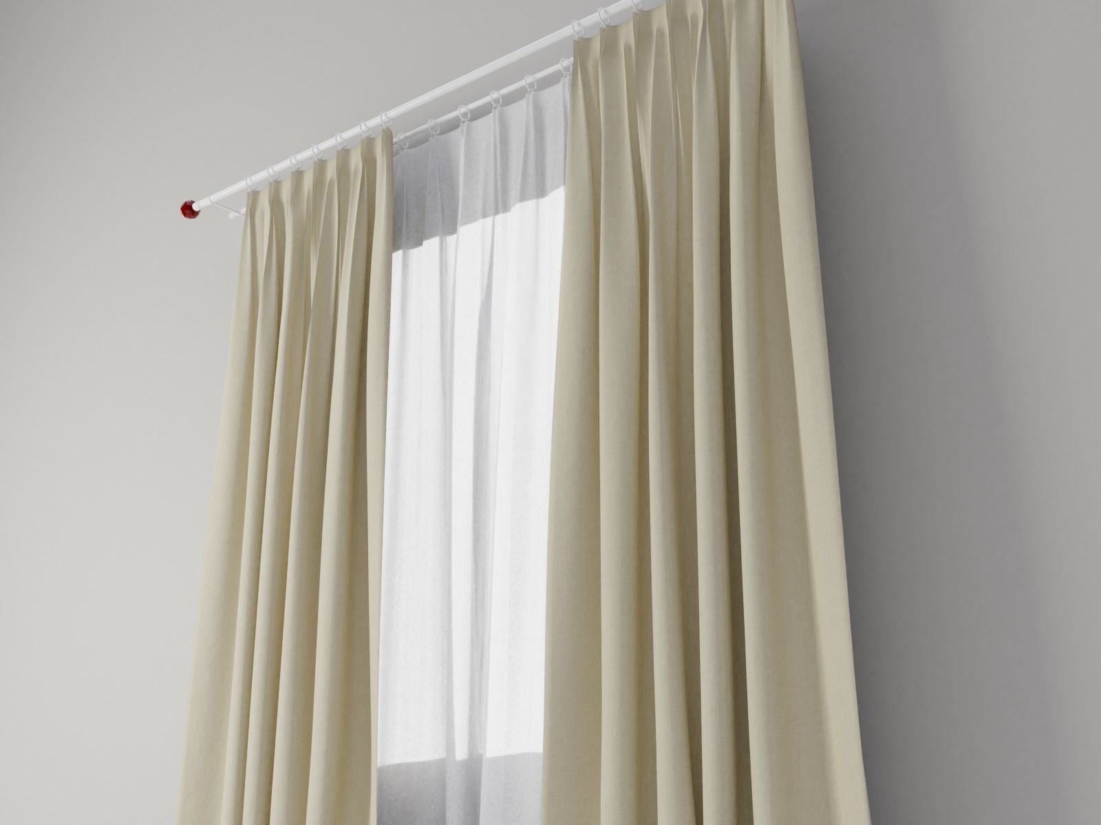 Curtains 03 collection 6 3D model_7