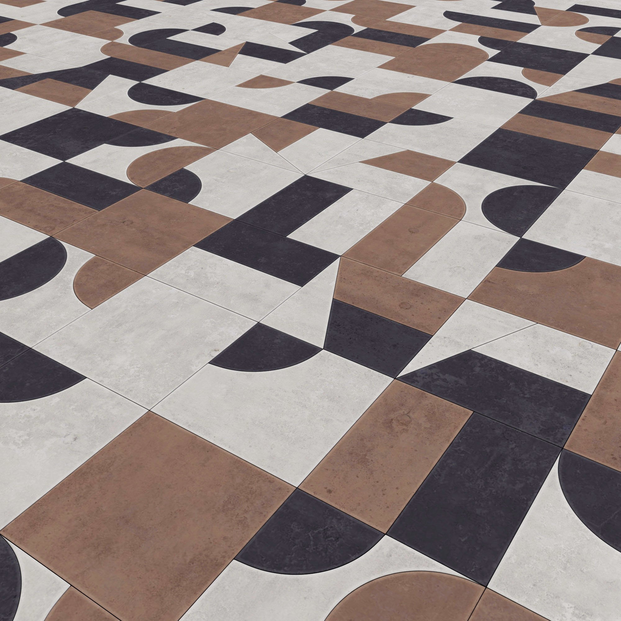 Tile Mutina Puzzle n2 3D model_4