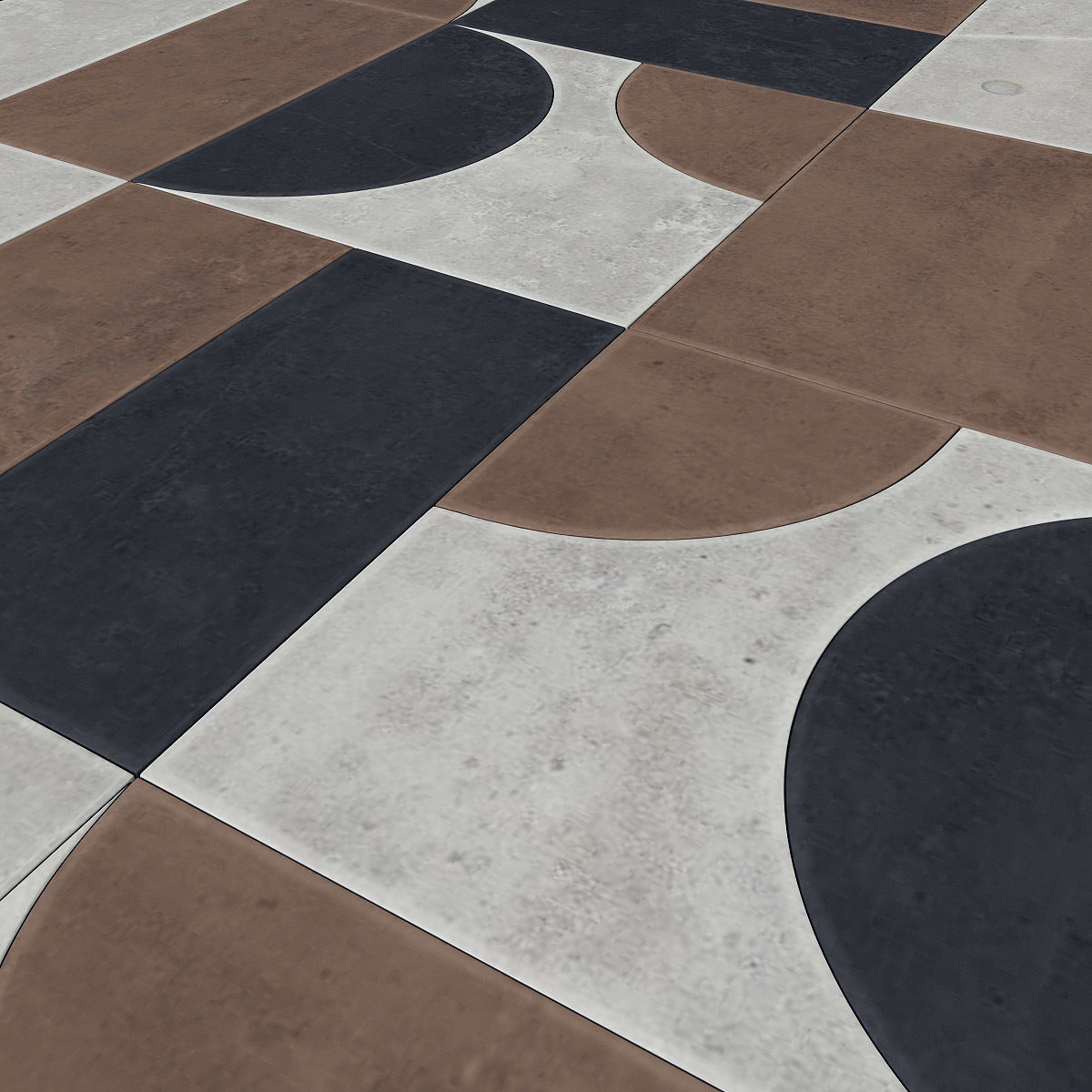 Tile Mutina Puzzle n2 3D model_6