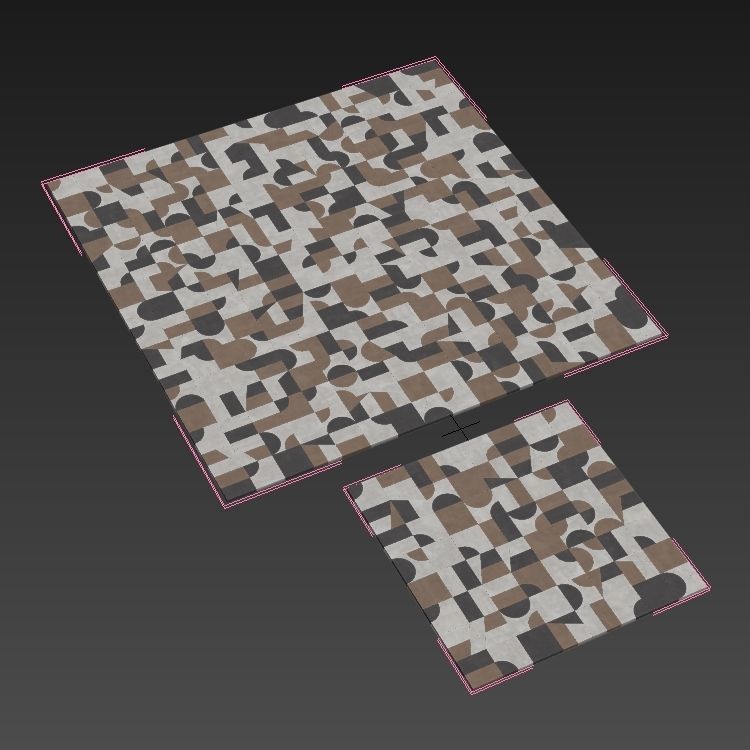 Tile Mutina Puzzle n2 3D model_10